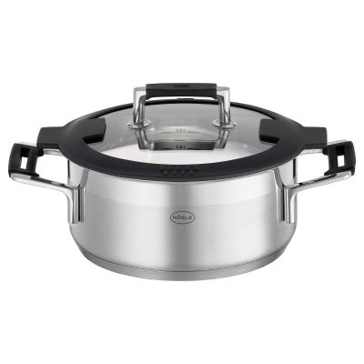 Низька каструля RÖSLE SILENCE PRO діаметр 20 см 910959